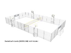 STEEL NET ARENA 13,3X24M