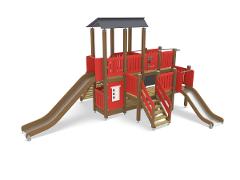 FARM HOUSE WITH 2 SLIDES