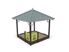 SANDBOX WITH ROOF