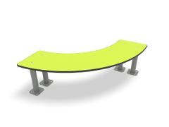 CURVED HPL BENCH