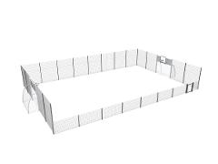 STEEL NET ARENA 13.3X20.1M