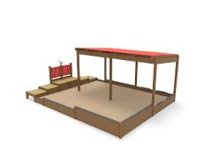 SANBOX WITH ROOF 4,8X5,6M