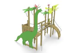 PREHISTORIC PLAY TOWERS