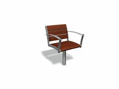 CHAIR WITH ARMREST NIFO