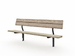 BENCH W/O ARMREST SCANDINAVIA