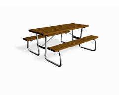 PICNIC TABLE HANSA W/O BACKREST