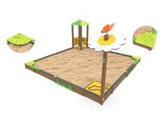 MEADOW SANDBOX 4,9X4.9M