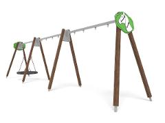 HORSE BIRD NEST + 4 SEAT SWING