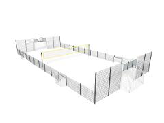 STEEL NET ARENA IN D 11.3X24M