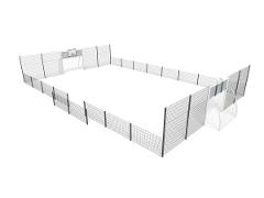 STEEL NET ARENA IN D 13.3X20.1M