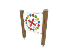 COLOR STEP GAME WALL IN DUTCH