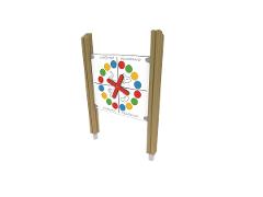 COLOR STEP GAME WALL IN DUTCH