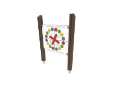 COLOR STEP GAME WALL IN DUTCH