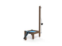 SAND AND WATER TABLE WITH CRANE