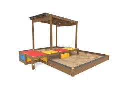 SANDBOX WITH HPL ROOF