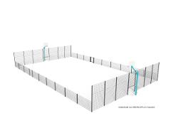 STEEL NET ARENA IN D 14.7X23.7M