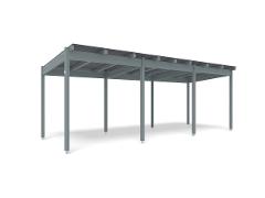 PERGOLA WITH HPL ROOF