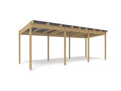 PERGOLA WITH HPL ROOF