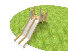 DOUBLE SLIDE FOR SLOPE +1470