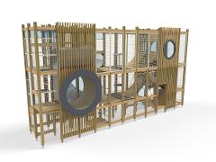 WOODEN VERTICAL MAZE