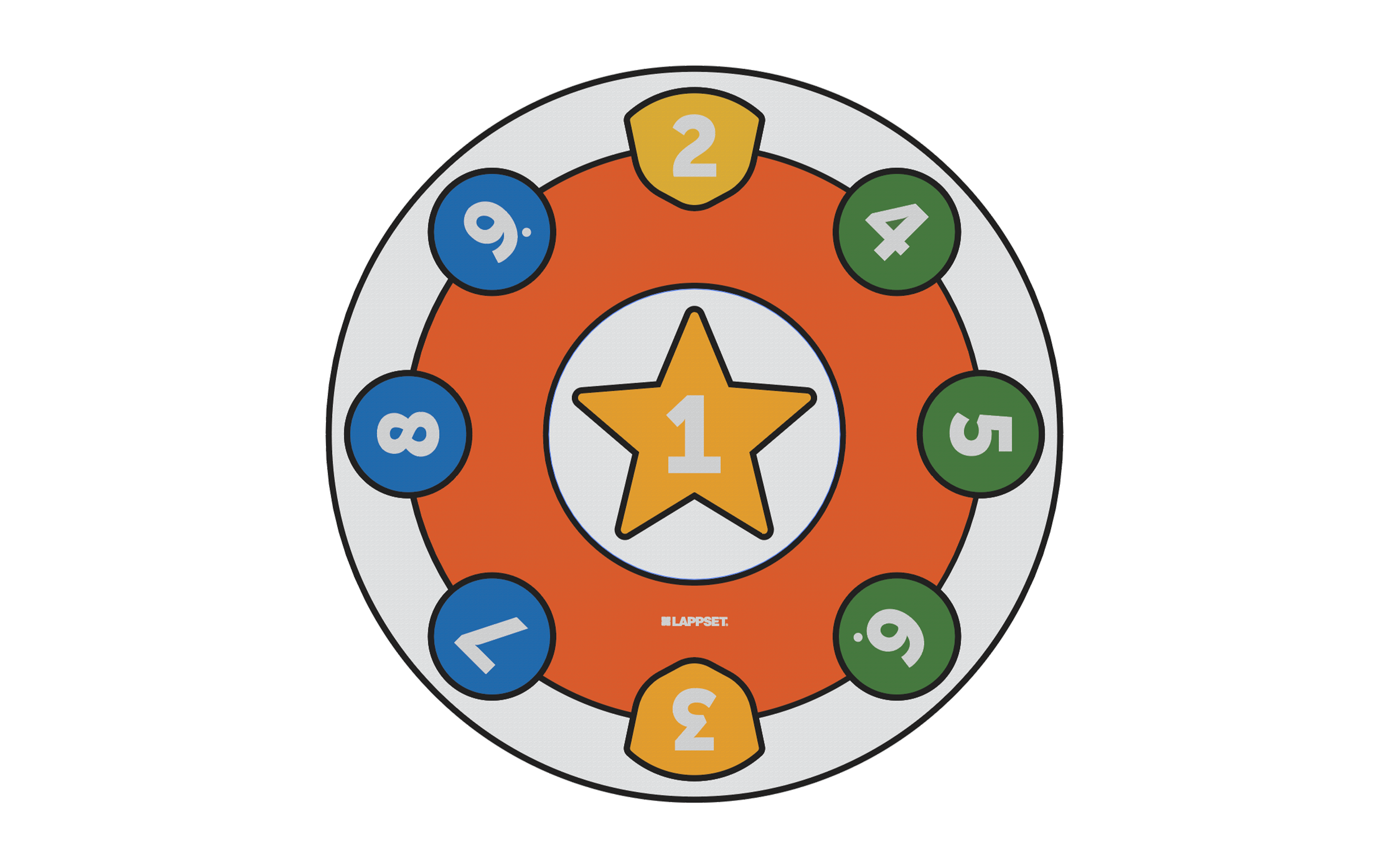 Sticker Luna floor (indoor)