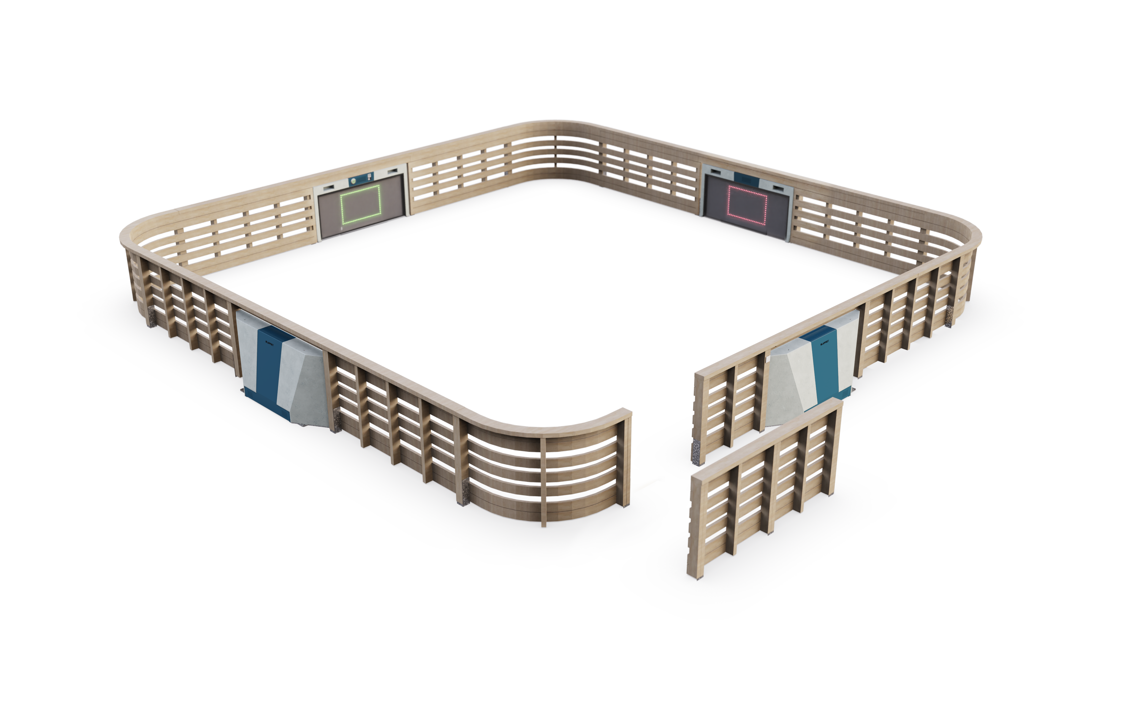 Toro Ace Arena XS, with entrance