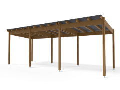 PERGOLA WITH HPL ROOF