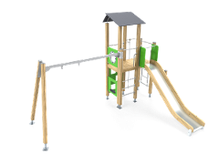 PLAYTOWER AND SWING