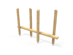 BALANCE BEAM AND POSTS