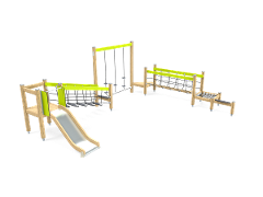 ADVENTURE TRACK WITH SLIDE