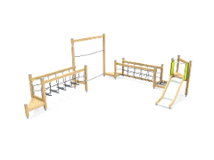LOW ADVENTURE TRACK WITH SLIDE