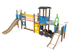 TRAIN PLAY TOWERS