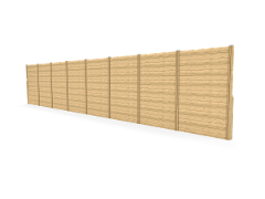 BALL AND CLIMBING WALL L=12.9 H= 2,5M