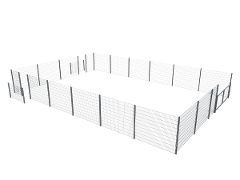 STEEL NET ARENA IN D 10MX15M