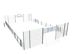 STEEL NET ARENA IN D 10MX18M