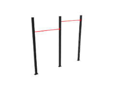 STEEL FITNESS PULL UP BAR FOR 2
