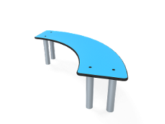 CURVED HPL BENCH