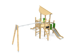 PLAY TOWER AND SWING